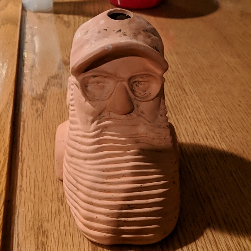 Chia Pet Uncle Si Planter only